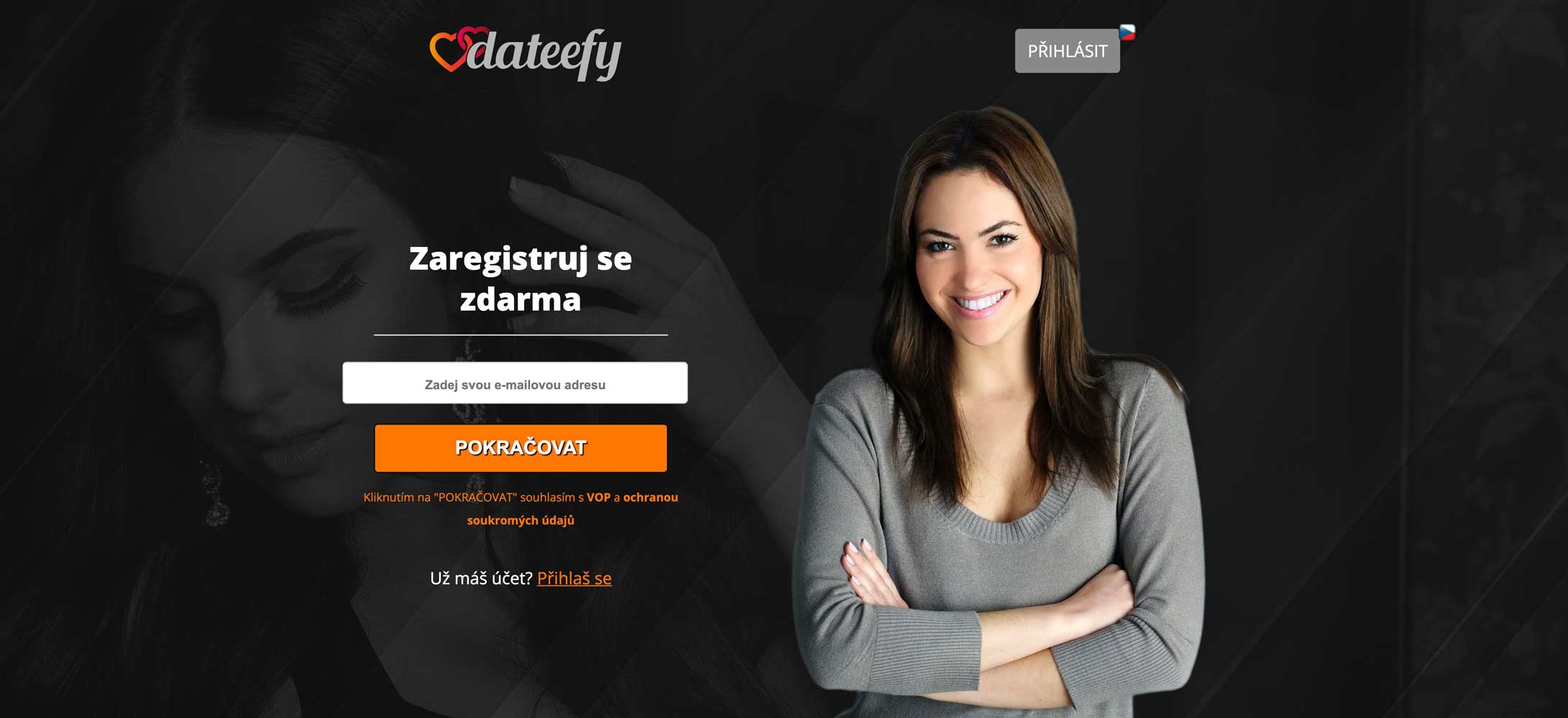 dateefy homepage